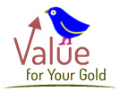 Gold-Cash : Value for Gold